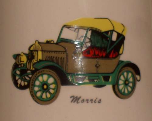 VINTAGE CERAMIC 'MORRIS' BEER TANKARD