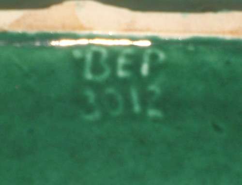 VINTAGE BEP WARE LOG TROUGH VASE c1950's