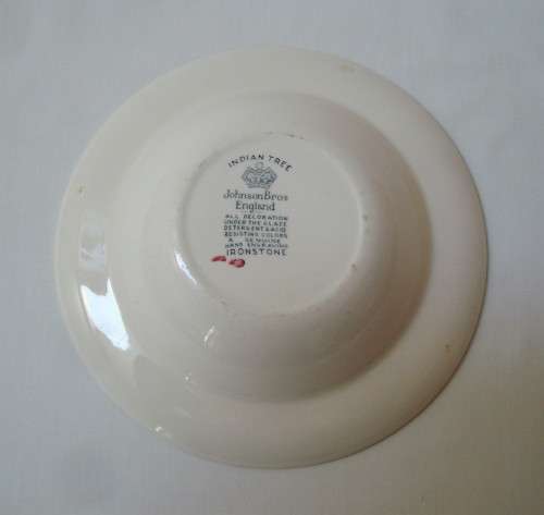 VINTAGE JOHNSON BROTHERS 'INDIAN TREE' 16cm DESSERT BOWL (1 of 5 available)