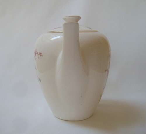 VINTAGE J & G MEAKIN 'ONE FINE DAY' COFFEE POT & LID c1948+