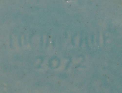 VINTAGE LUCIA WARE No: 2072 SWAN VASE c1940s ~ Rusted Interior!