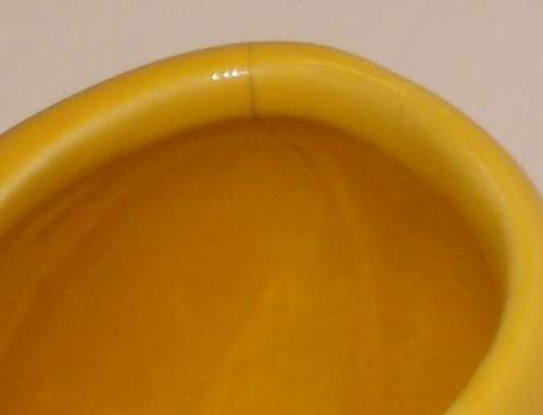 VINTAGE LUCIA WARE No: 2402 ART DECO VASE c1940's ~ Hairline!!!