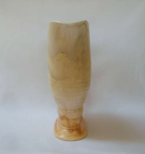 ART DECO BESWICK WARE 21cm JUG VASE c1930s ~ Hairline Crack!