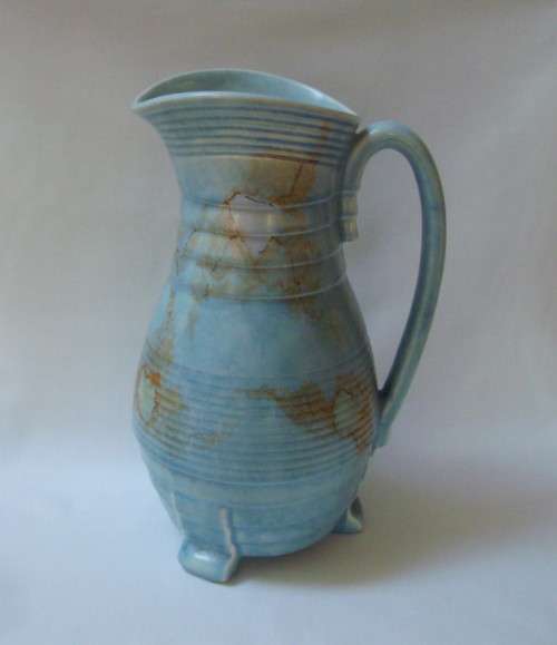 ART DECO BESWICK WARE 27cm JUG VASE c1930's