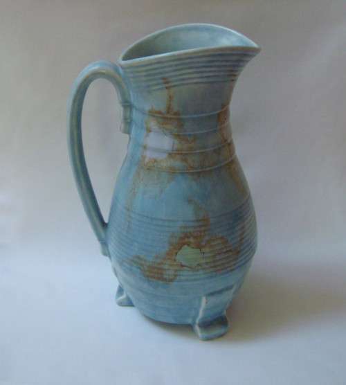 ART DECO BESWICK WARE 27cm JUG VASE c1930's