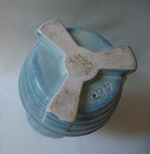 ART DECO BESWICK WARE 27cm JUG VASE c1930's
