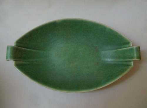 ART DECO CROWN DEVON 31cm X 17.5cm OVAL BOWL c1930's
