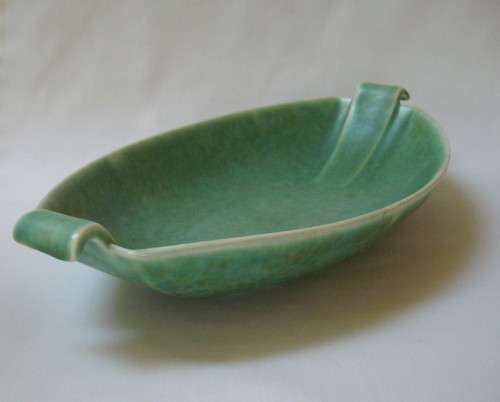 ART DECO CROWN DEVON 31cm X 17.5cm OVAL BOWL c1930's