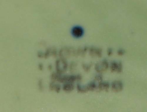 ART DECO CROWN DEVON 31cm X 17.5cm OVAL BOWL c1930's