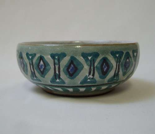 VINTAGE THE OLD JAR POTTERY 10cm MEDIUM BOWL c1954-1984