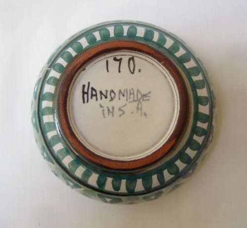 VINTAGE THE OLD JAR POTTERY 10cm MEDIUM BOWL c1954-1984