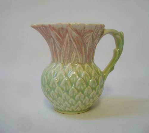 VINTAGE SYLVAC No: 400 MINIATURE THISTLE JUG c1940s ~ Chipped!