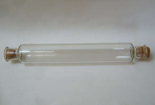 VINTAGE PYREX GLASS ROLLING PIN