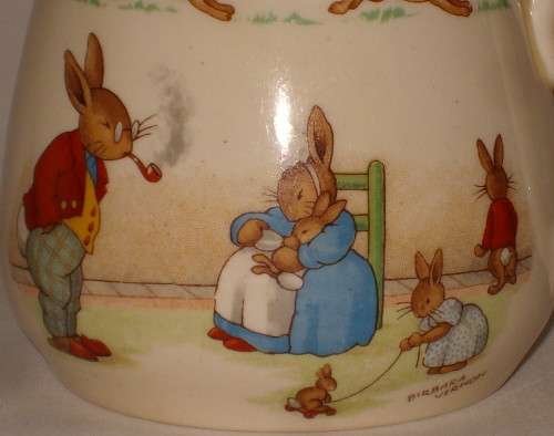 VINTAGE ROYAL DOULTON NURSERY WARE 'BUNNYKINS' MUG c1959-1975