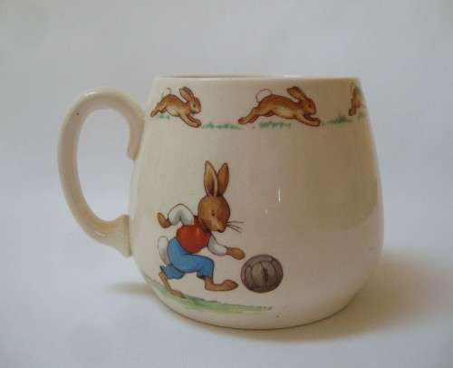 VINTAGE ROYAL DOULTON NURSERY WARE 'BUNNYKINS' MUG c1959-1975