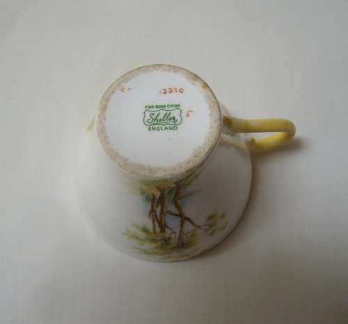 VINTAGE SHELLEY 'DAFFODIL TIME' DEMITASSE COFFEE CUP c1939+
