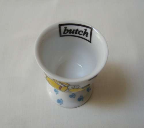 VINTAGE BUTCH EGG CUP