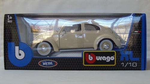 BBURAGO XL ~ 1955 VOLKSWAGEN BEETLE 1:18