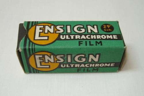 VINTAGE WWII ENSIGN ULTRACHROME FILM c1944