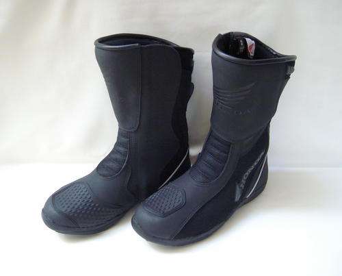 HONDA LEATHER COATED MOTORCYCLE RIDING BOOTS MEN'S SIZE 6