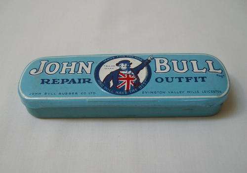 VINTAGE JOHN BULL REPAIR OUTFIT TIN