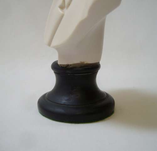 VINTAGE FAUX MARBLE BEETHOVEN BUST