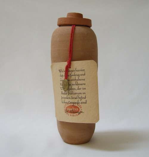 VINTAGE ANTIQUITIES OF THE HOLY LAND SOUVENIR OF THE DEAD SEA SCROLLS