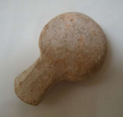 VINTAGE SOUVENIR ANCIENT ISRAELI OIL LAMP