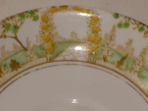 VINTAGE STANDARD CHINA 14.5cm SAUCER c1916-1930