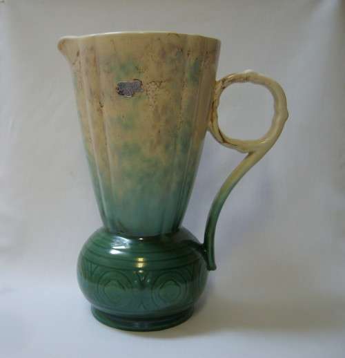 ART DECO BESWICK WARE 25.5cm JUG VASE c1930's