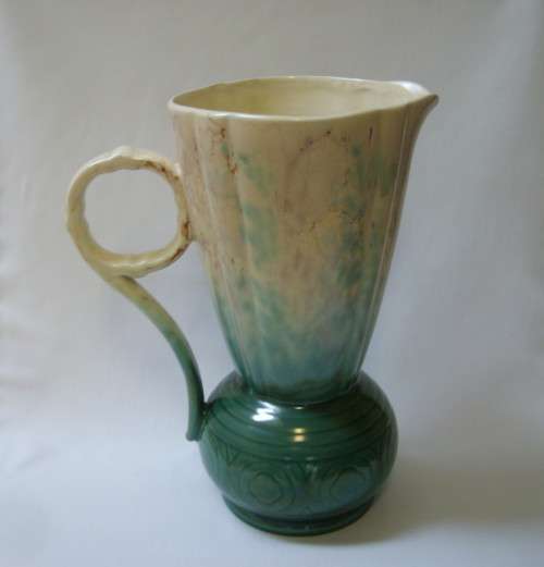 ART DECO BESWICK WARE 25.5cm JUG VASE c1930's