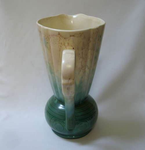 ART DECO BESWICK WARE 25.5cm JUG VASE c1930's