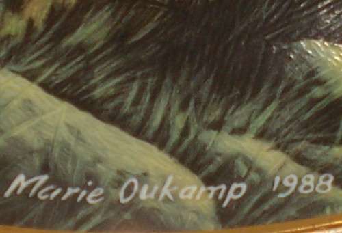 VINTAGE CONSTANTIA 'DIE GROOT TREK 150ste HERDENKING 1838-1988 GEDENKBORD' 23cm COMMEMORATIVE PLATE