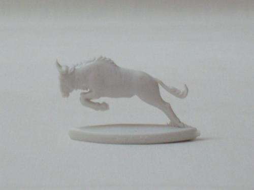 RARE COCA-COLA 'ANIMALS OF AFRICA' ~ WILDEBEEST c1961