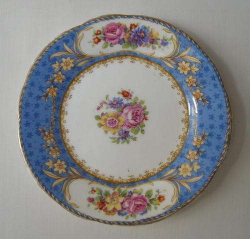 PARAGON FINE CHINA 'SEVRES' SMALL PLATE