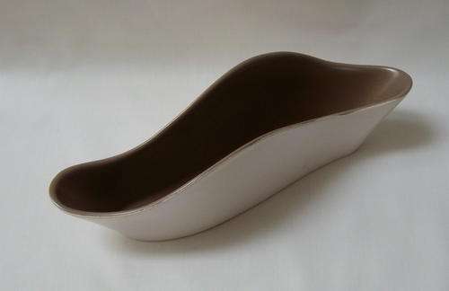 POOLE POTTERY TWINTONE VASE c1960's