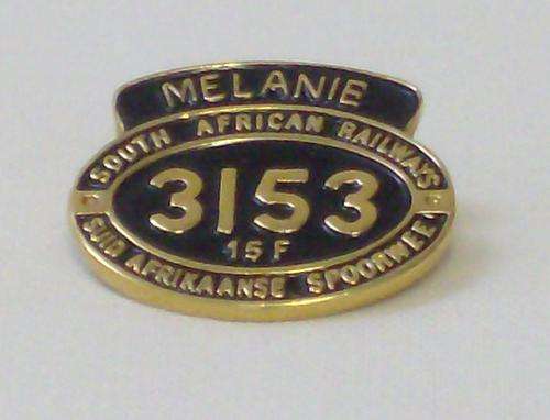 SAR~SAS NUMBERPLATE LAPEL BADGE