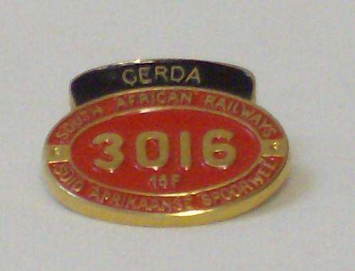 SAR~SAS NUMBERPLATE LAPEL BADGE