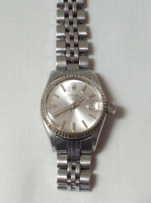 VINTAGE LADIES ROLEX OYSTER PERPETUAL DATE WRISTWATCH c1970's
