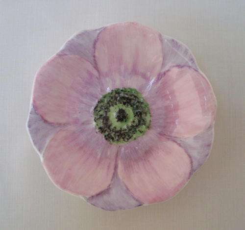 DELPHINE PINK FLOWER PIN DISH
