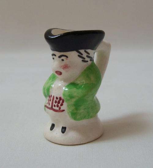 VINTAGE SUB-MINIATURE TOBY JUG