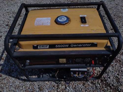 Generator Petrol 5.5KW (5500W) with Electric-Start and Automatic Voltage Regulator
