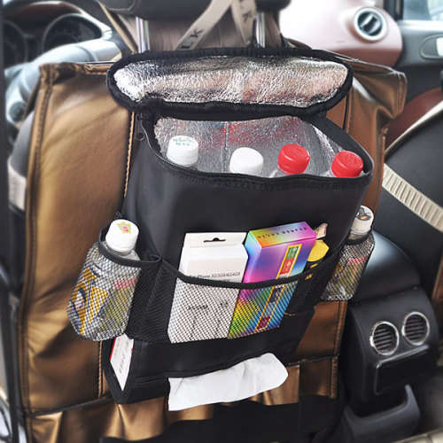 Car Seat Insulated Back Storage Bag