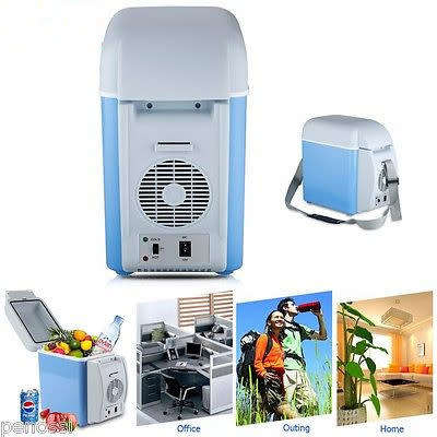 7.5L 12V Portable Car Cooler/Warmer Electric Fridge Travel Refrigerator