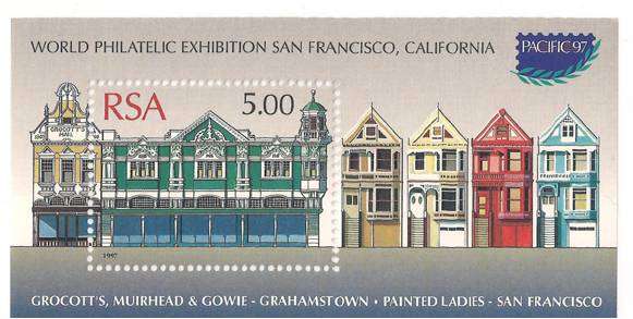 1997 World Philatelic Exhibition San Francisco - Pacific Miniature Sheet