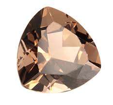 SMOKEY QUARTZ TRILLION CUT 6 x 6 mm