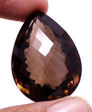 SMOKEY QUARTZ PEAR CUT  6 x 4 mm