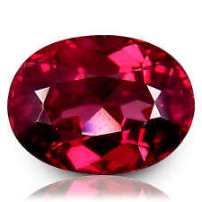 GARNET OVAL CUT  10 X 8 mm