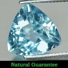 BLUE TOPAZ TRILLION CUT  6 mm