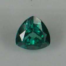 EVERGREEN TOPAZ TRILLION CUT 7 mm